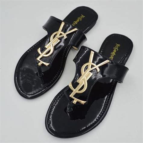 ysl womens slippers